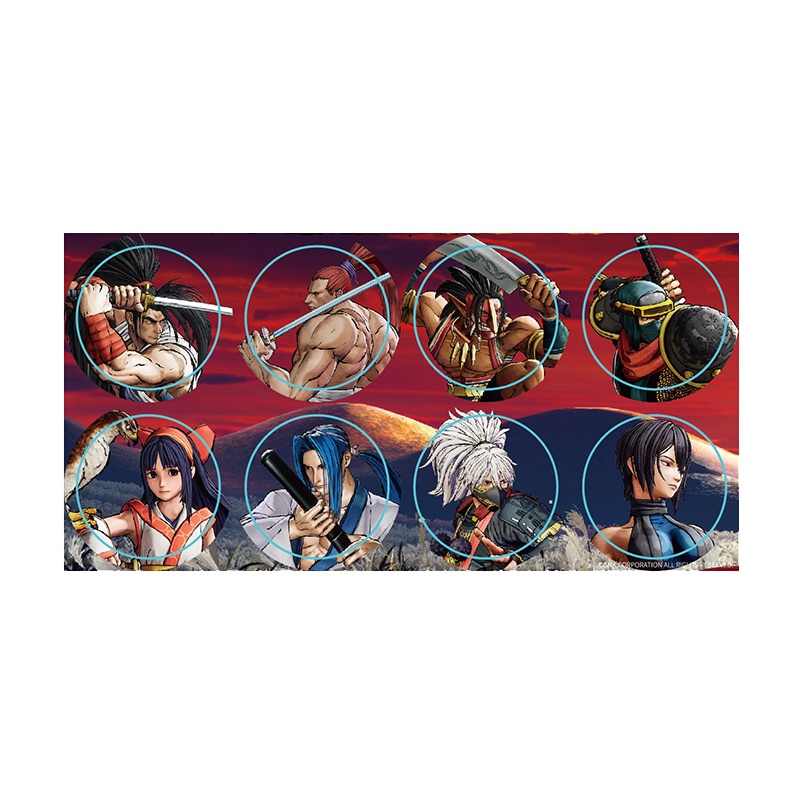 SNK NEOGEO游戏控制器按键贴(侍魂人物)游戏机装饰片