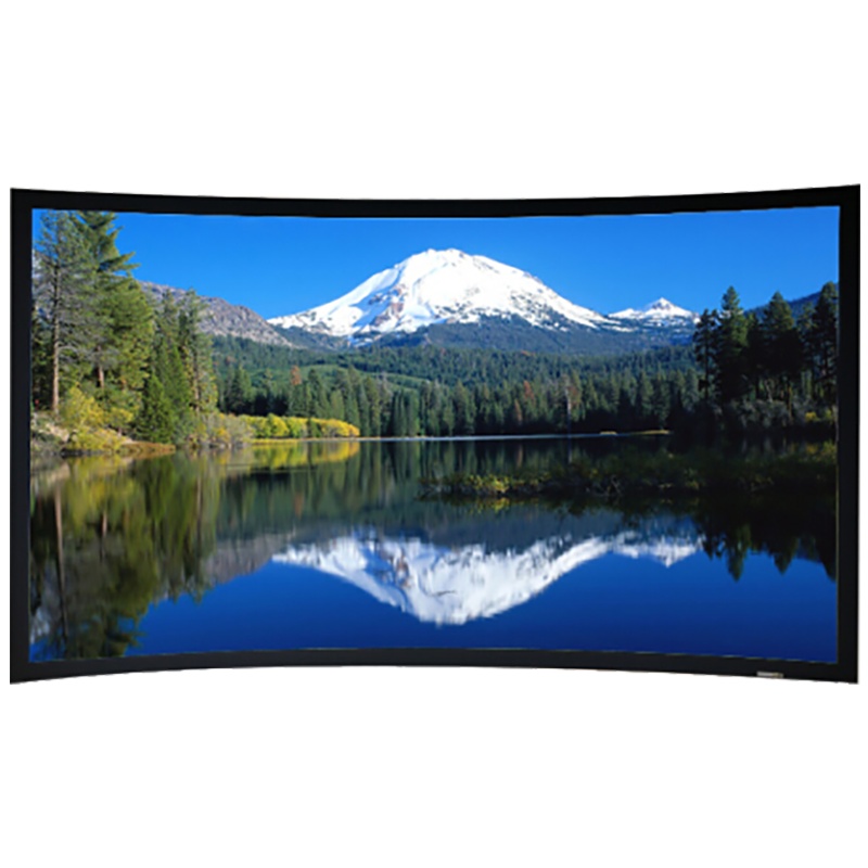 经科JK弧形画框投影幕布窄边框H3-FL/CW2正投软幕150寸16:9_VJx88