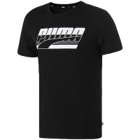 PUMA彪马男装运动服休闲服圆领大LOGO短袖T恤844633