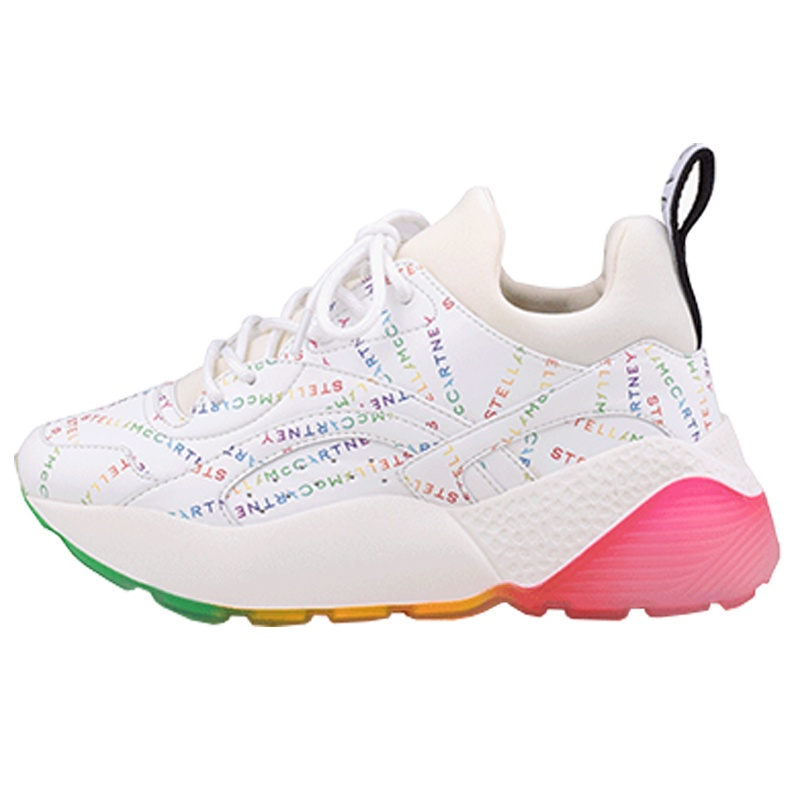Stella McCartney 斯特拉-麦卡托尼白色logo系带运动鞋户外休闲鞋 491514 W1U42 9045