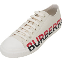 BURBERRY 博柏利 男款 织物徽标图案系带休闲运动鞋板鞋80342521
