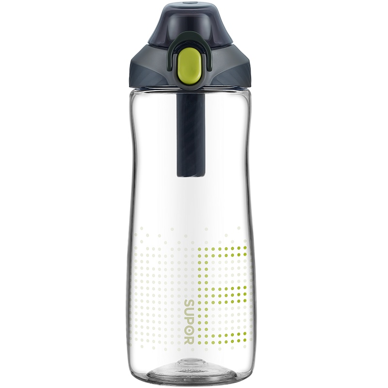 苏泊尔(SUPOR)运动水杯女塑料杯便携水壶BB随手杯630ml学生简约水瓶大容量杯子KC63CY20