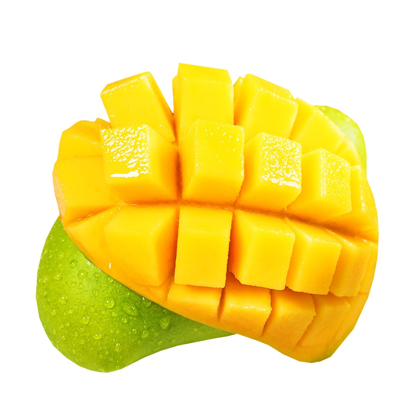 [五个农民]攀枝花凯特芒带箱5斤芒果水果当季新鲜水果四川特产