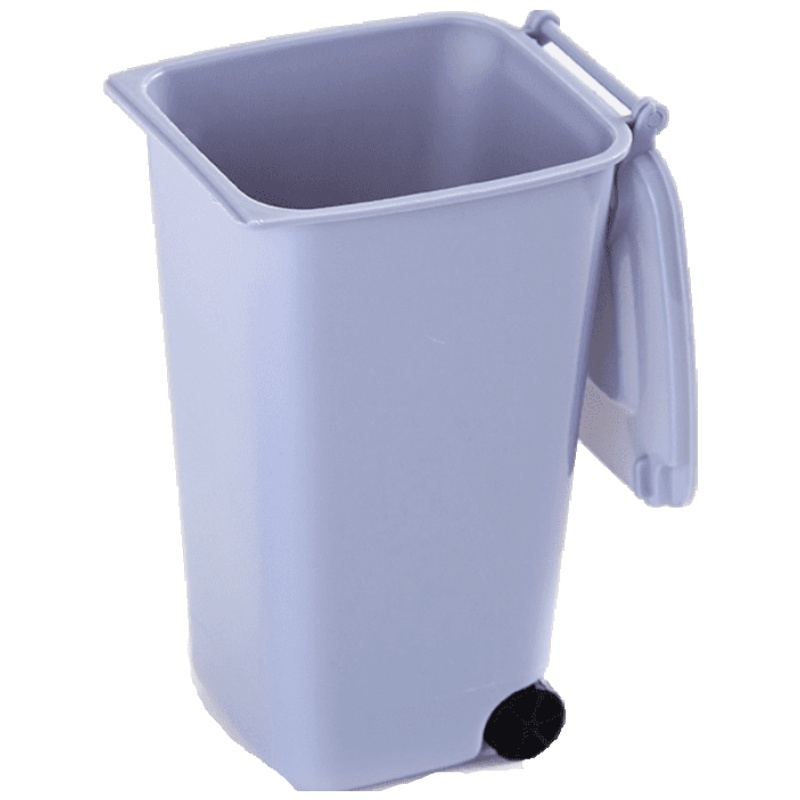 家柏饰(CORATED)创意懒人迷你桌面垃圾桶家用卧室办公室桌上床上塑料小垃圾筒