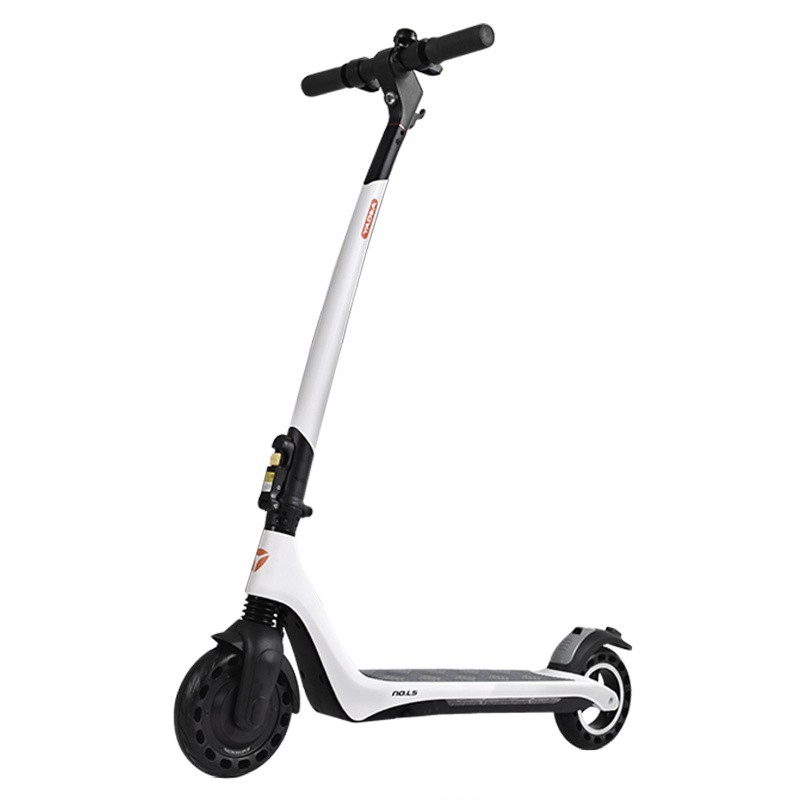 雅迪2020新款电动滑板车漂移车折叠便携双轮代步车L5 白色