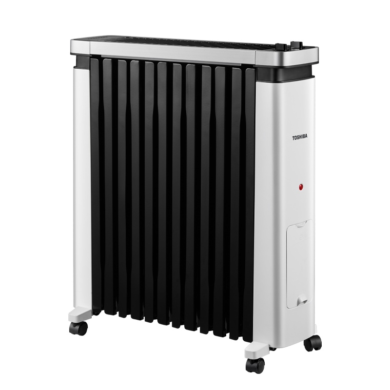 东芝(TOSHIBA)小钢琴取暖器家用电暖气油汀暖气片办公室取暖加热炉室内快速供暖大面积暖风机 RH-221221S