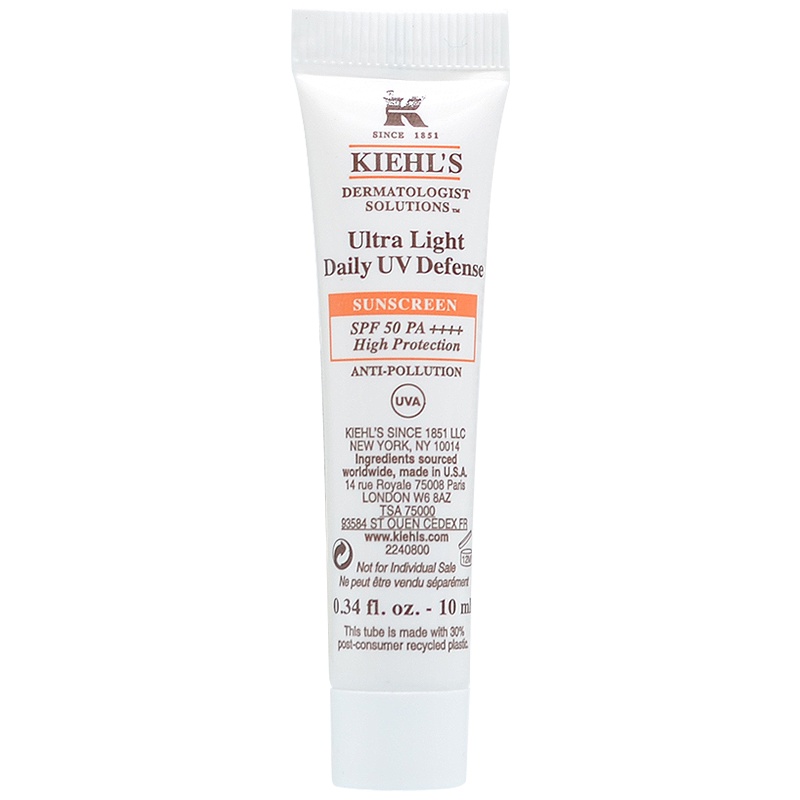 科颜氏(Kiehl's)柔润防晒隔离乳10ml