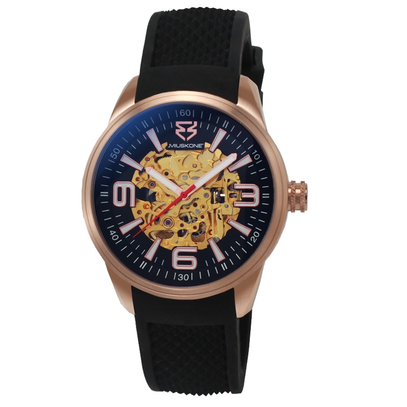 妙时空(MIUSKONE) 小众设计-高定镂空机械男士腕表–运动冒险系列MS52(遇长假将于假后首日发货)