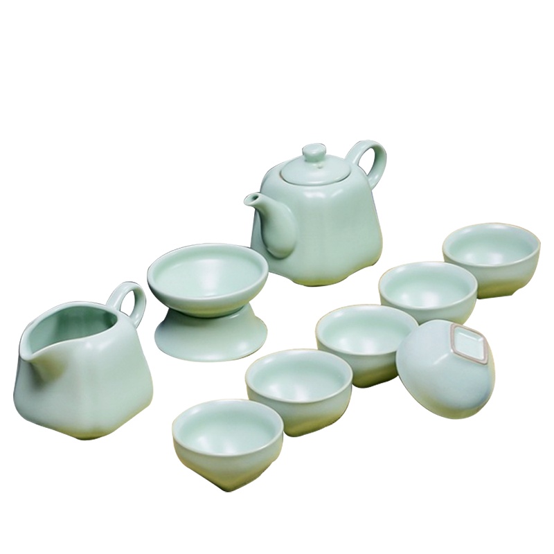 苏宁极物 凯斯拓 10头汝窑茶具 款式一