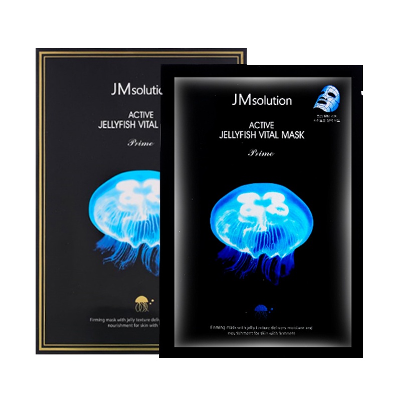 肌司研(JM solution)JM面膜 水母弹润面膜10片/盒 面贴膜 补水保湿女