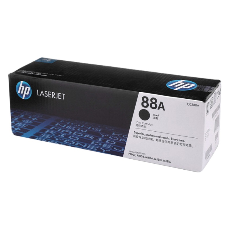惠普(HP )CC388A 黑色硒鼓 适打印机M1136 M1213 P1007 1108 1106 202