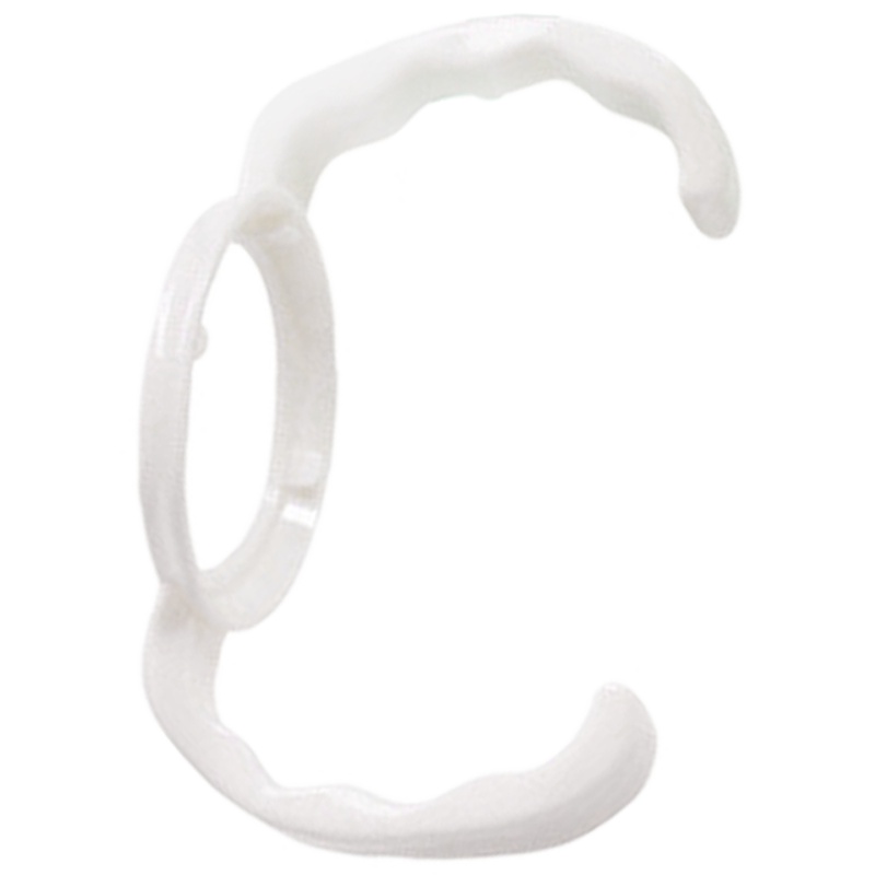 适配贝亲(PIGEON)标准口径奶瓶用配件 白色手柄PP 0-1-2岁