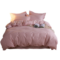 唛乐斯Mallas2019全棉生态肌理纹磨毛被套 高支高密