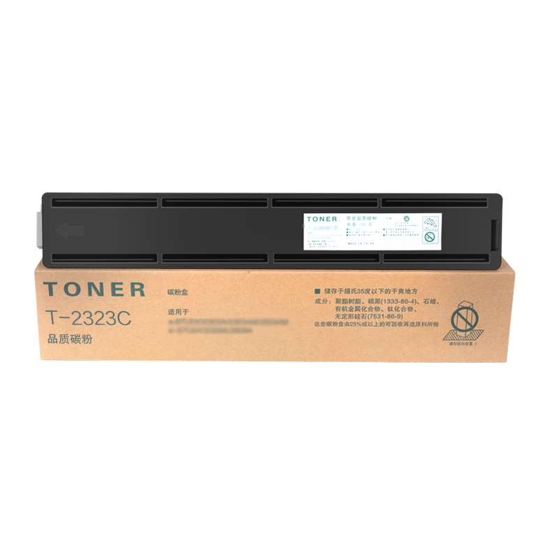彩格T2323C硒鼓(墨粉)黑色单支装(适用东芝2822A/2523A/2523AD/2323AM)打印页数:17500