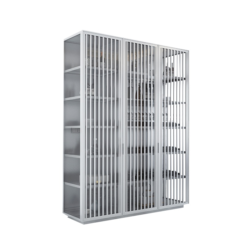 中铝绿萝美巢铝制酒柜定制意式轻奢风创意玻璃酒柜定做红酒柜多功能储物酒柜定制订做 定制诚意金非商品价格