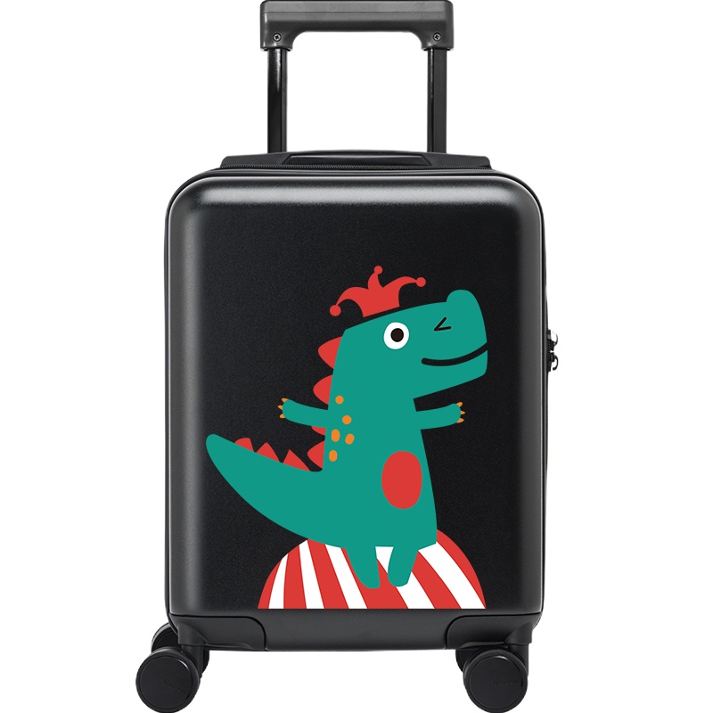 旅行16寸小型亲子登机拉杆箱女纯PC材质万向轮行李箱儿童硬箱子