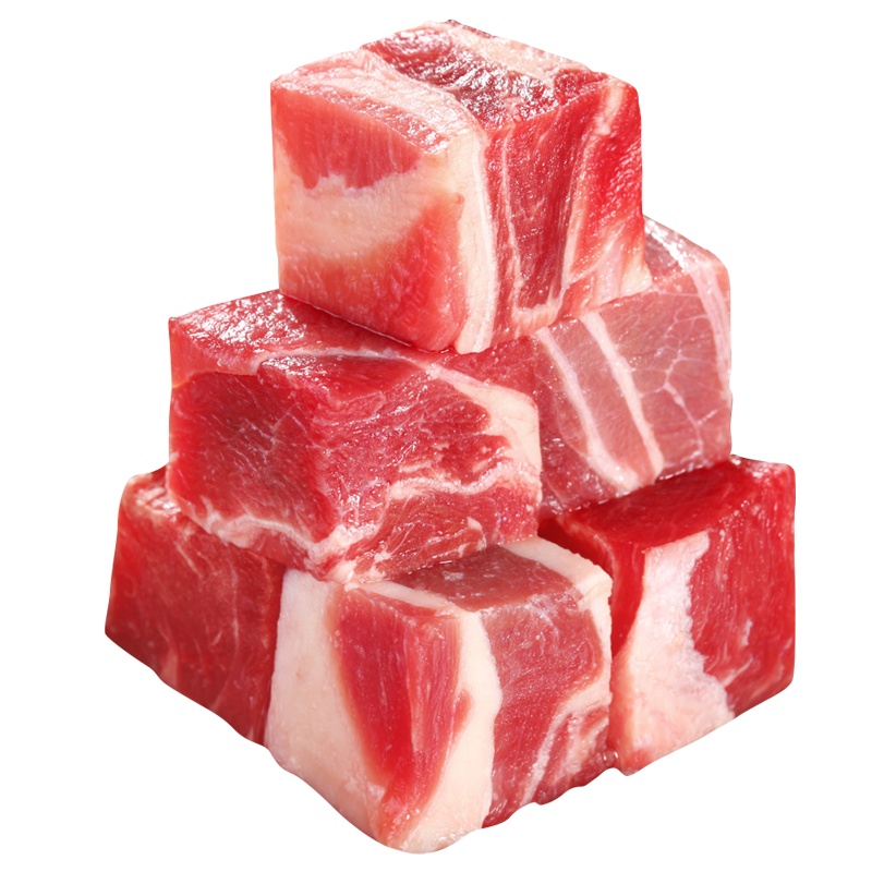 苏鲜生原切草饲牛腩块1kg 2斤 健身卤肉牛肉食材原切牛腩肉生牛肉