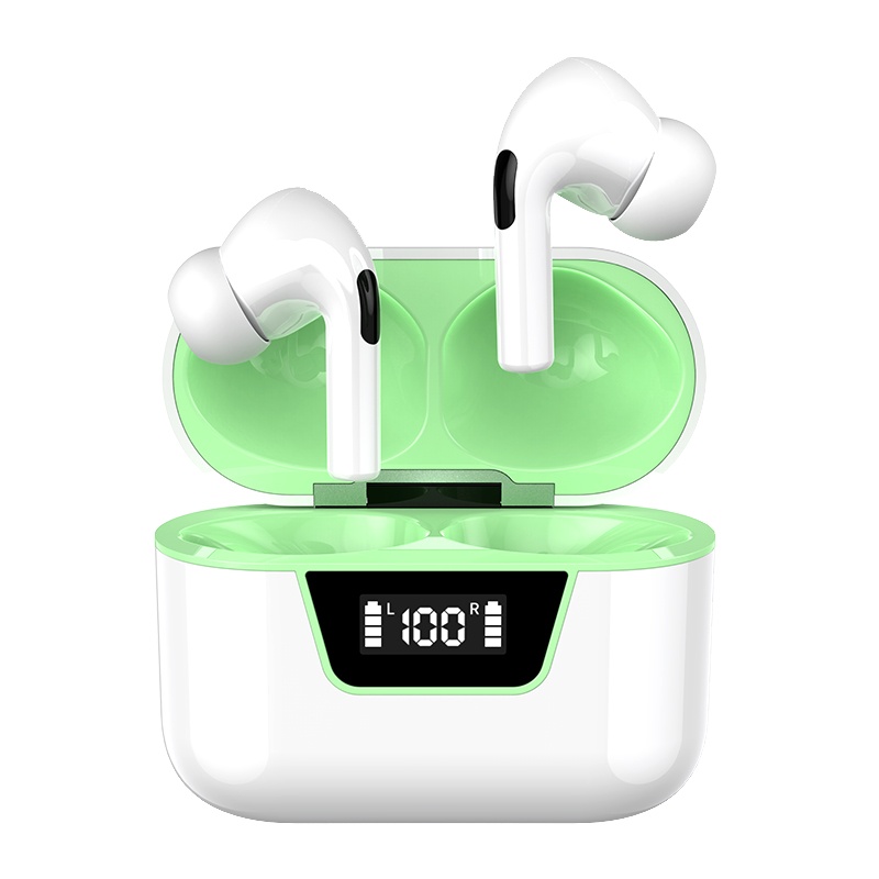 欧可林TWSX1白色真无线蓝牙耳机迷你入耳式低延迟手机音乐游戏运动耳机通话降噪适配华为苹果手机