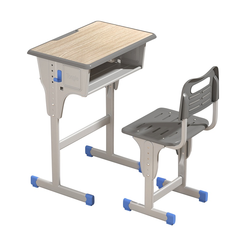 DXBG加厚升降塑料课桌椅培训桌中小学生辅导班书桌家用儿童学习桌椅子[工厂现做 7天内发货]
