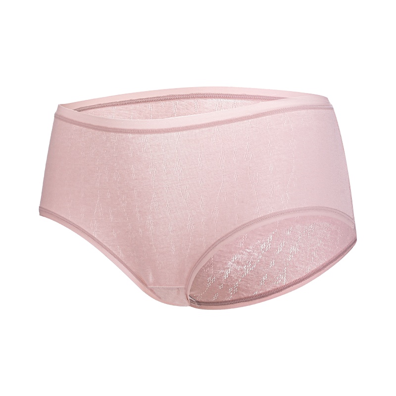 俞兆林4条装无痕内裤女纯棉底裆女士内裤中腰透气少女内裤底裤女内衣