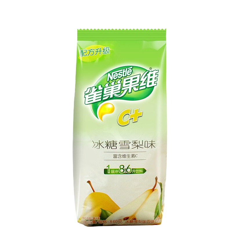 PY雀巢(Nestle) 果维C冰糖雪梨味 840g/袋*2