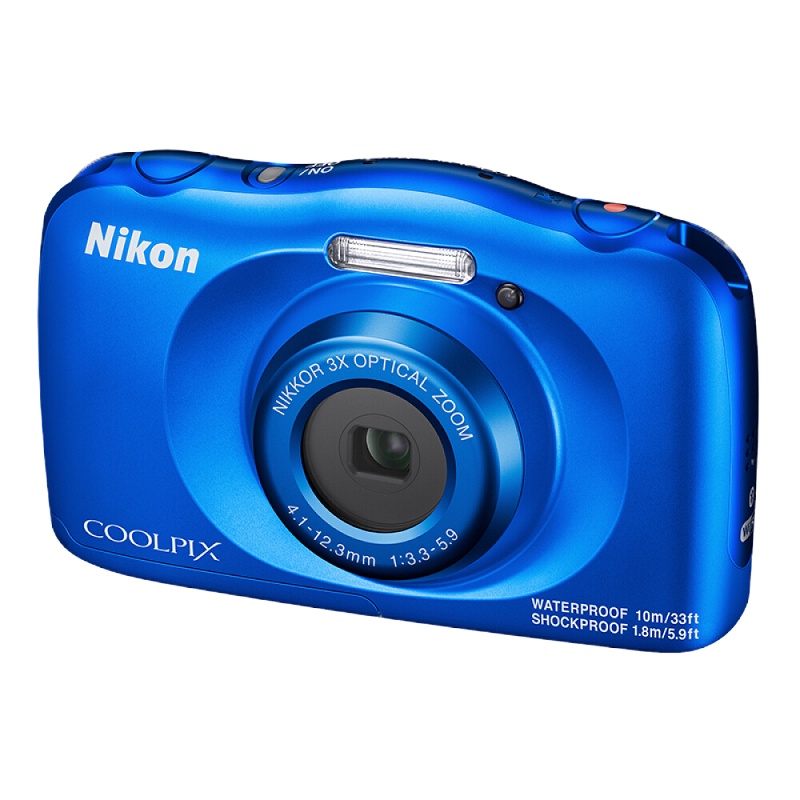 尼康(Nikon)COOLPIX W150 轻便型 数码相机 防水防震 w150 蓝色
