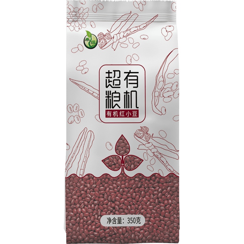 禾煜 有机红豆350g(红小豆赤小豆红豆薏米粥东北五谷杂粮粗粮)