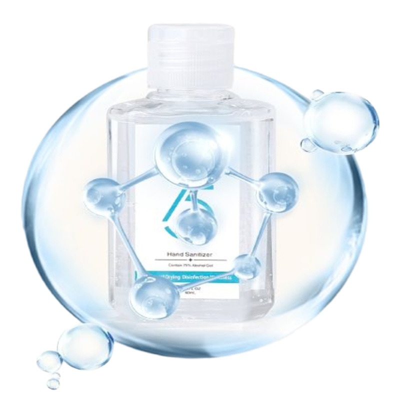 免洗洗手液75度酒精杀菌凝胶60ml*2瓶