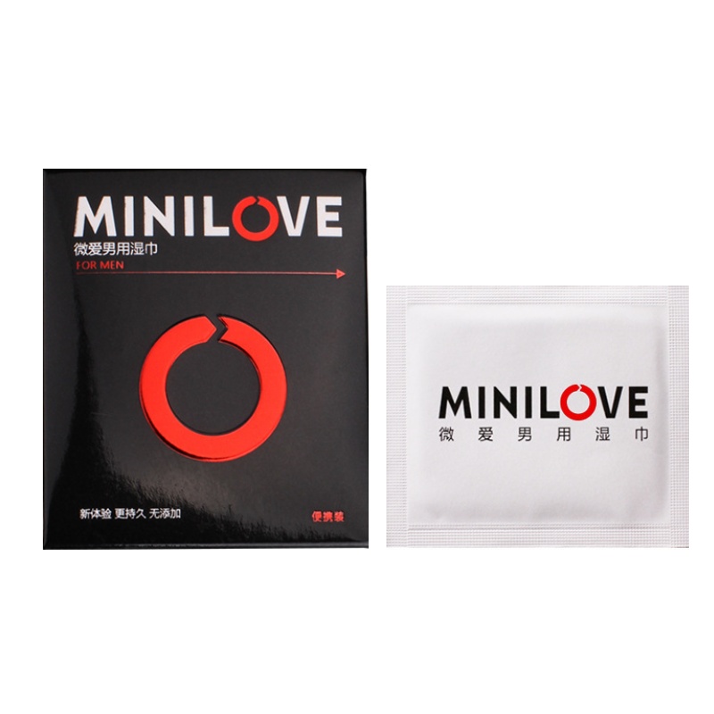微爱男用湿巾10片延时喷剂夫妻外用性用品yanshi