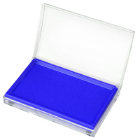 得力9864快干印台(蓝色)