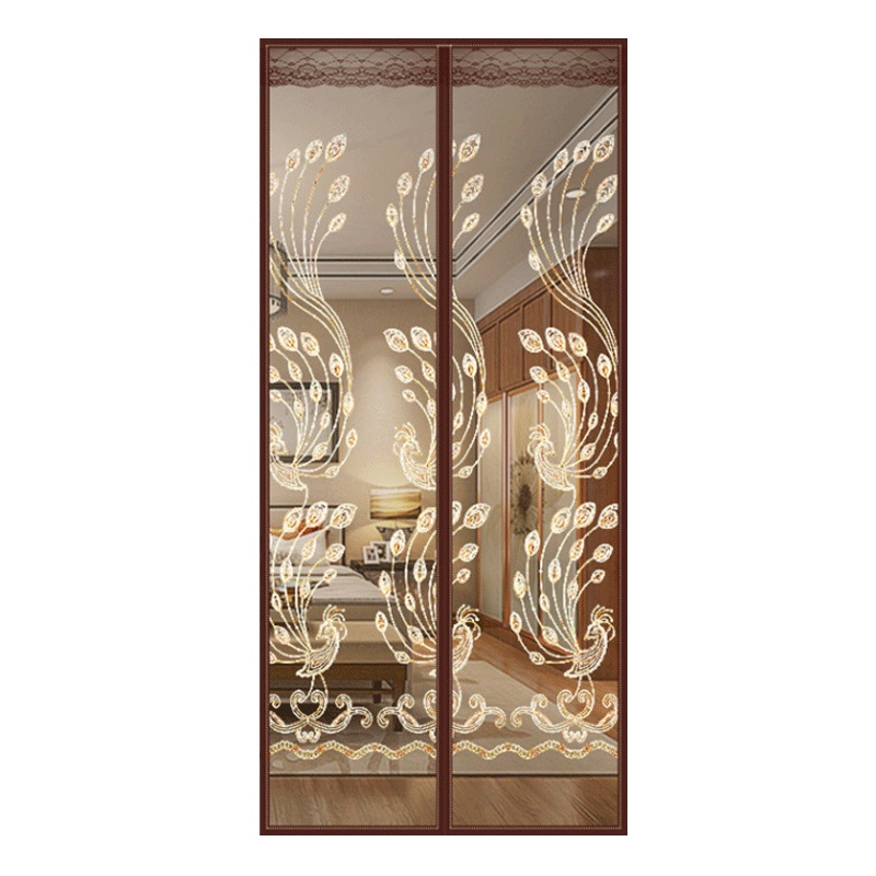 防蚊门帘加密静音磁性磁铁磁吸软纱纱窗防蝇防蚊自粘挂帘