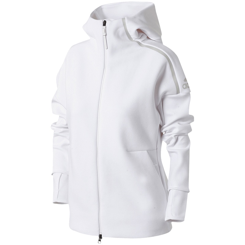 adidas阿迪达斯女子夹克外套2017年新款ZNE针织休闲运动服CE4122