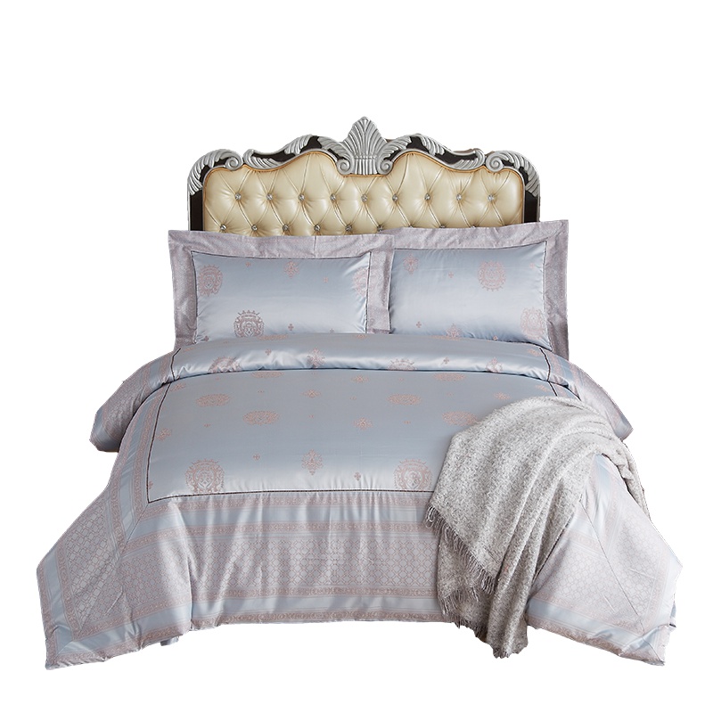 恒源祥家纺欧式提花四件套1.8m床上用品双人被套床单