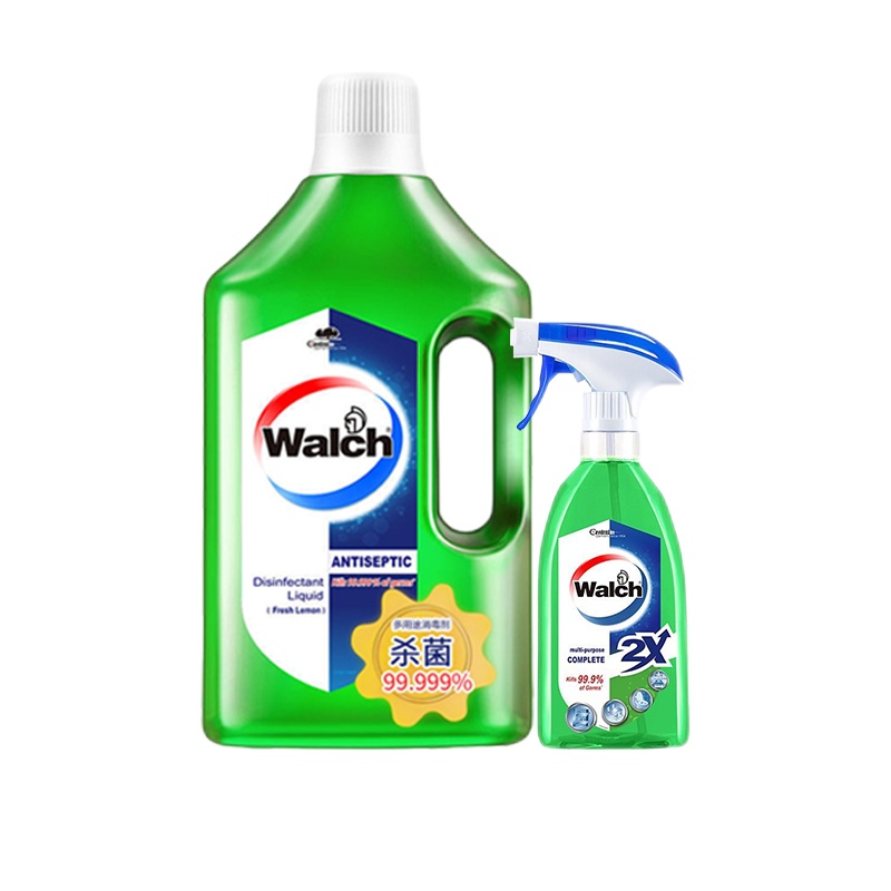 威露士多用途消毒液1L+500ml消毒喷雾