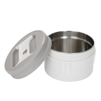 Debo德铂 米尔娜真空保温饭盒提锅黑色餐饮不锈钢防烫隔热DEP-718 单个装