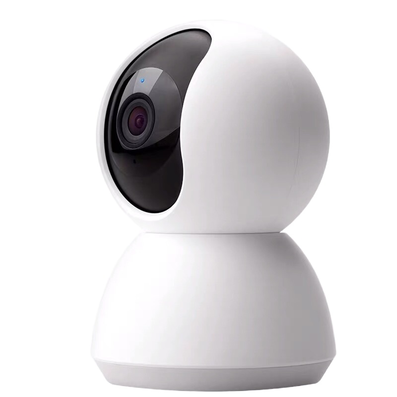 小米高清智能摄像机 云台版/红外夜视/360度 白色1080P