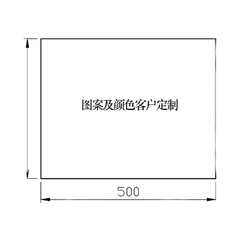 路明(LUMING)21194 定制自发光安全标识牌 500*400*2mm