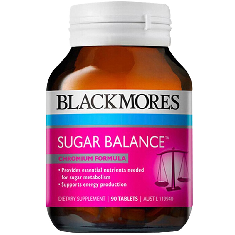 Blackmores澳佳宝 多维加铬片 90粒中老年女性男性控糖片 澳洲进口67克片剂 膳食营养补充剂