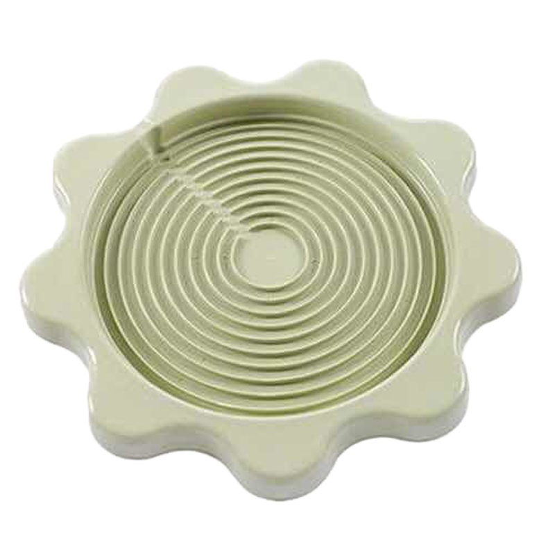 杯垫热水瓶垫子开水瓶防漏底座垫托盘花盘隔热垫E4|北欧绿[1个装]