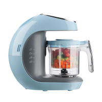 海尔(Haier )家用多功能婴儿辅食机 婴儿辅食料理机 电动食物研磨器料理机 蒸煮搅拌一体机HBB-I0201(蓝色)