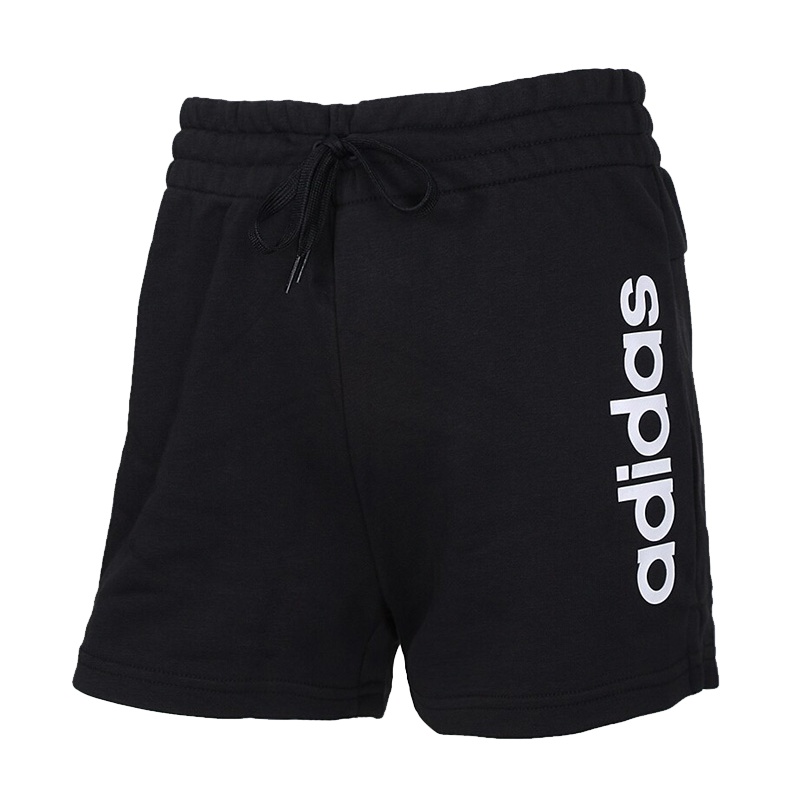 阿迪达斯短裤女健身训练裤跑步裤子2019季休闲运动热裤DP2393