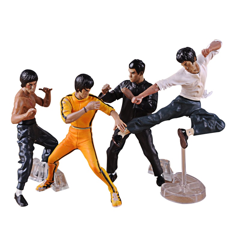 梦幻工场 SHF李小龙Bruce lee75周年四款李小龙猛龙过江豪华版可动手办模型摆件