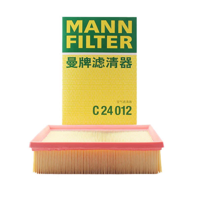 曼牌滤清器C24012空气格滤芯空滤适用别克昂科拉1.4T