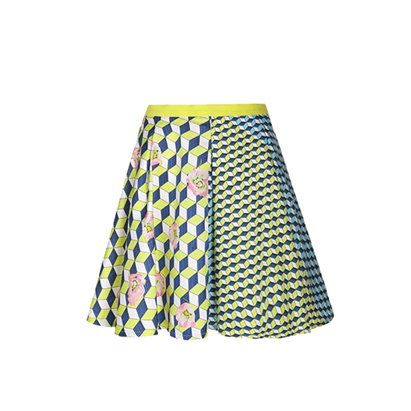 秋水伊人夏新款韩版修身显瘦学生休闲A字短裙女半身裙FR258