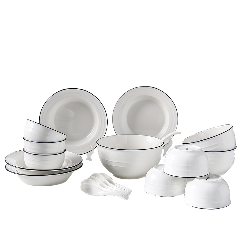 陶瓷餐具套装 D1094 致雅经典20头餐具套装 （单位：套）