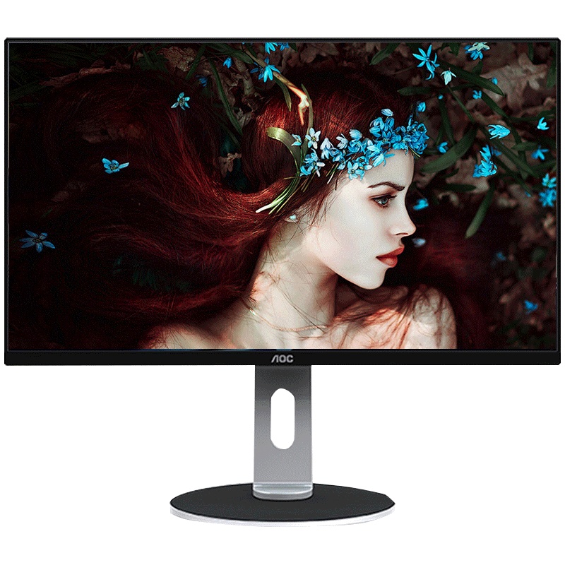 冠捷(AOC) 23.8英寸显示器 2K高清分辨率 IPS技术广视角 低蓝光不闪屏 家用办公显示屏 双HDMI 旋转升降快拆支架 液晶电脑显示器(Q241PXQ)