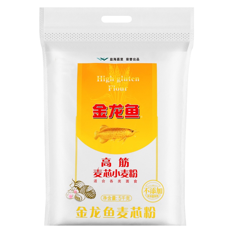 金龙鱼高筋雪花麦芯小麦粉5kg