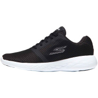 【自营】Skechers斯凯奇女跑步鞋GO RUN 600轻便缓震运动鞋15061 15061/BKW黑色+白色