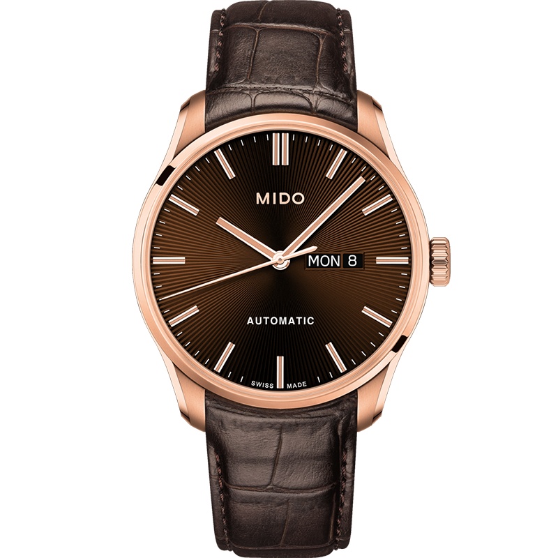 美度(MIDO)瑞士手表 布鲁纳系列自动机械皮带男士手表M024.630.36.291.00