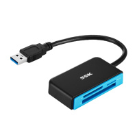 港大专属 SCRM330 高速USB3.0多合一读卡器 支持TF SD CF等手机相机卡